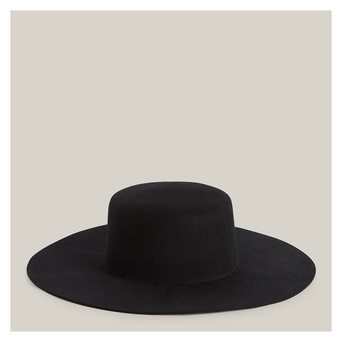 Black Mila Chain Bolero Wool Hat main product photo
