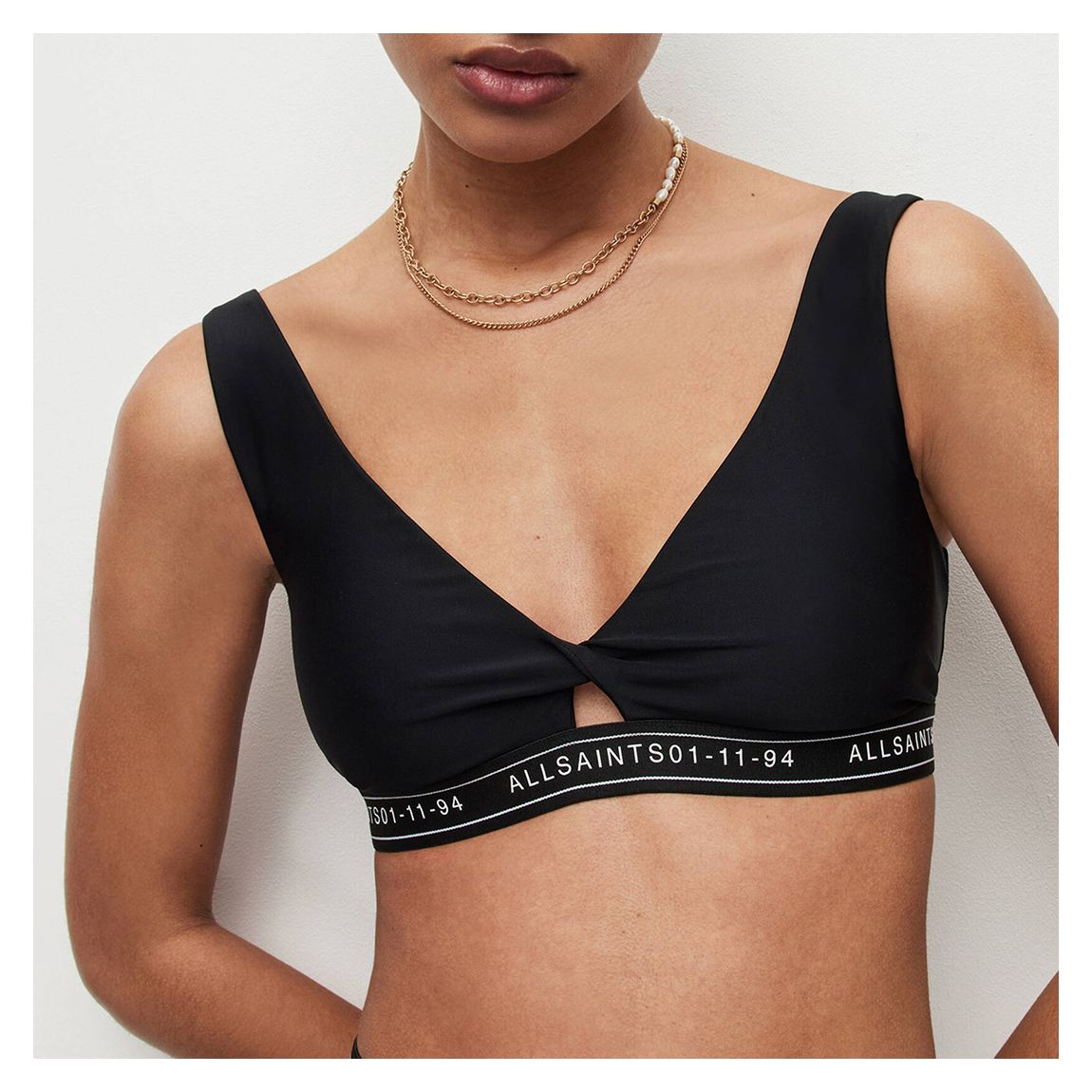 Black Liza Bikini Top main product photo