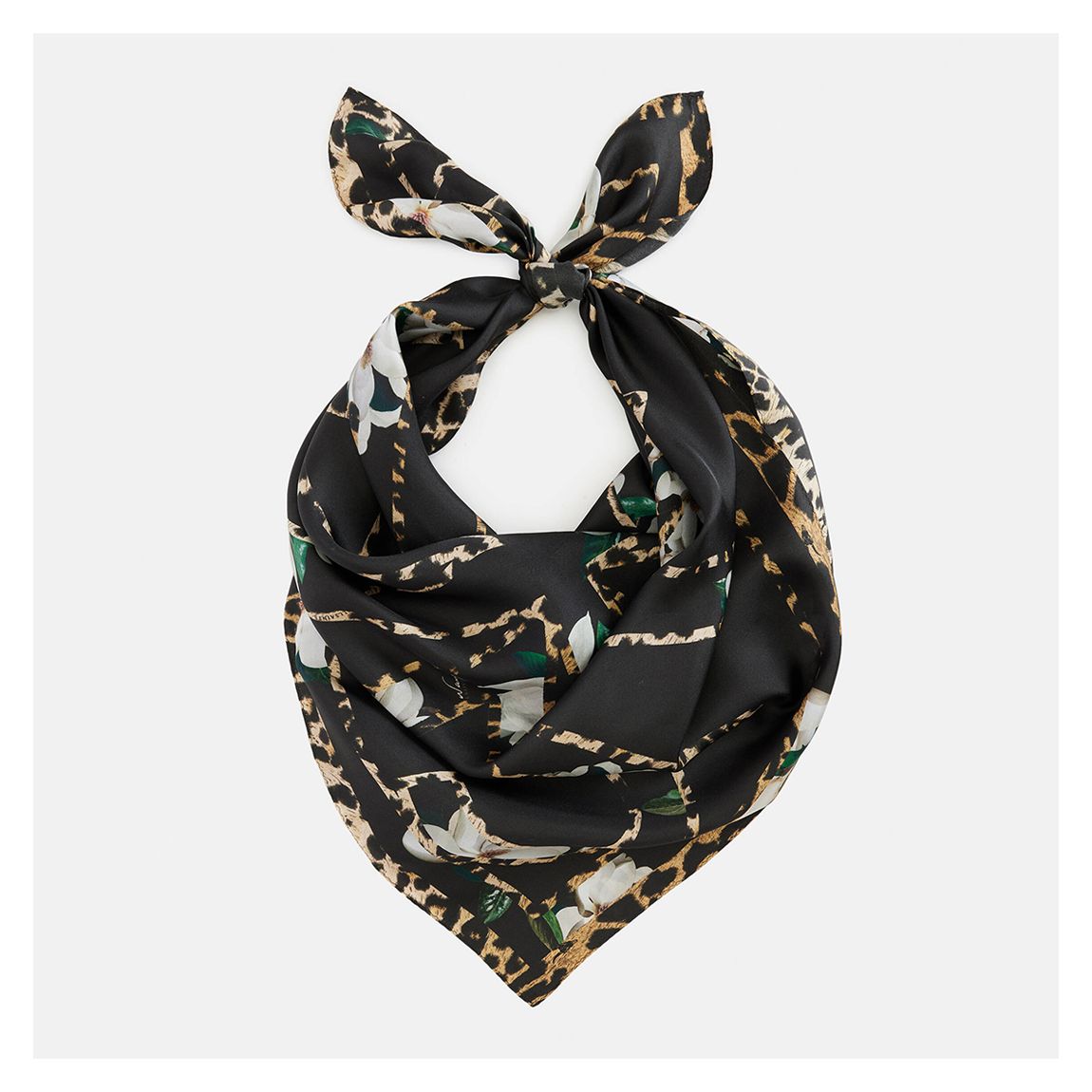 Black Quarters Silk Bandana main product photo