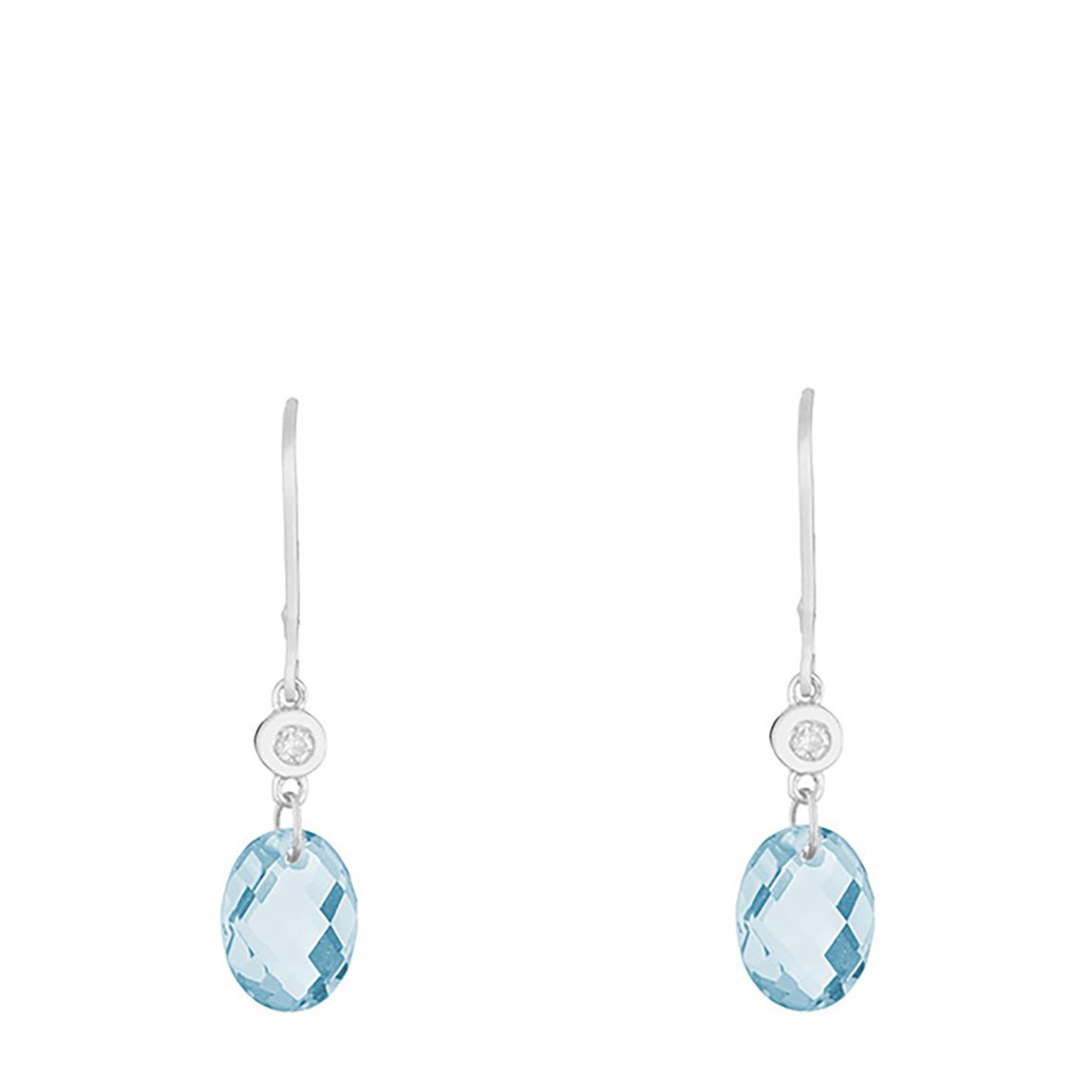 Silver Olivia Earrings main product photo