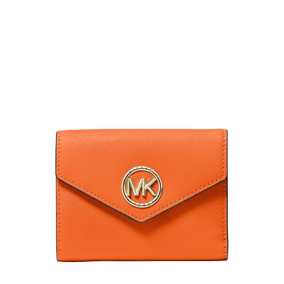 Optic Orange Greenwich Medium Trifold Purse main product photo