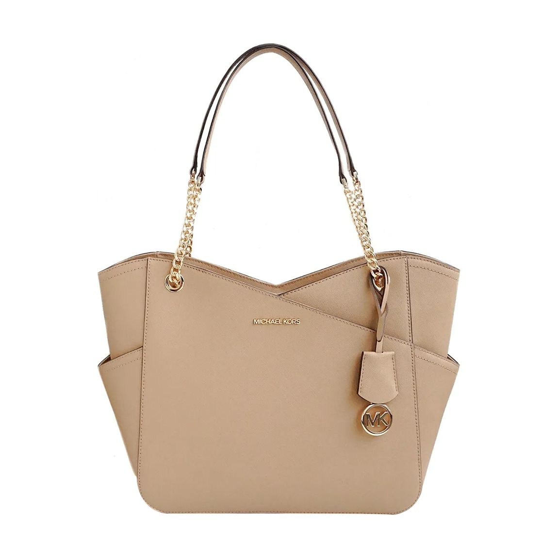 Camel Jet Set Large Chain Shoulder Tote main product photo