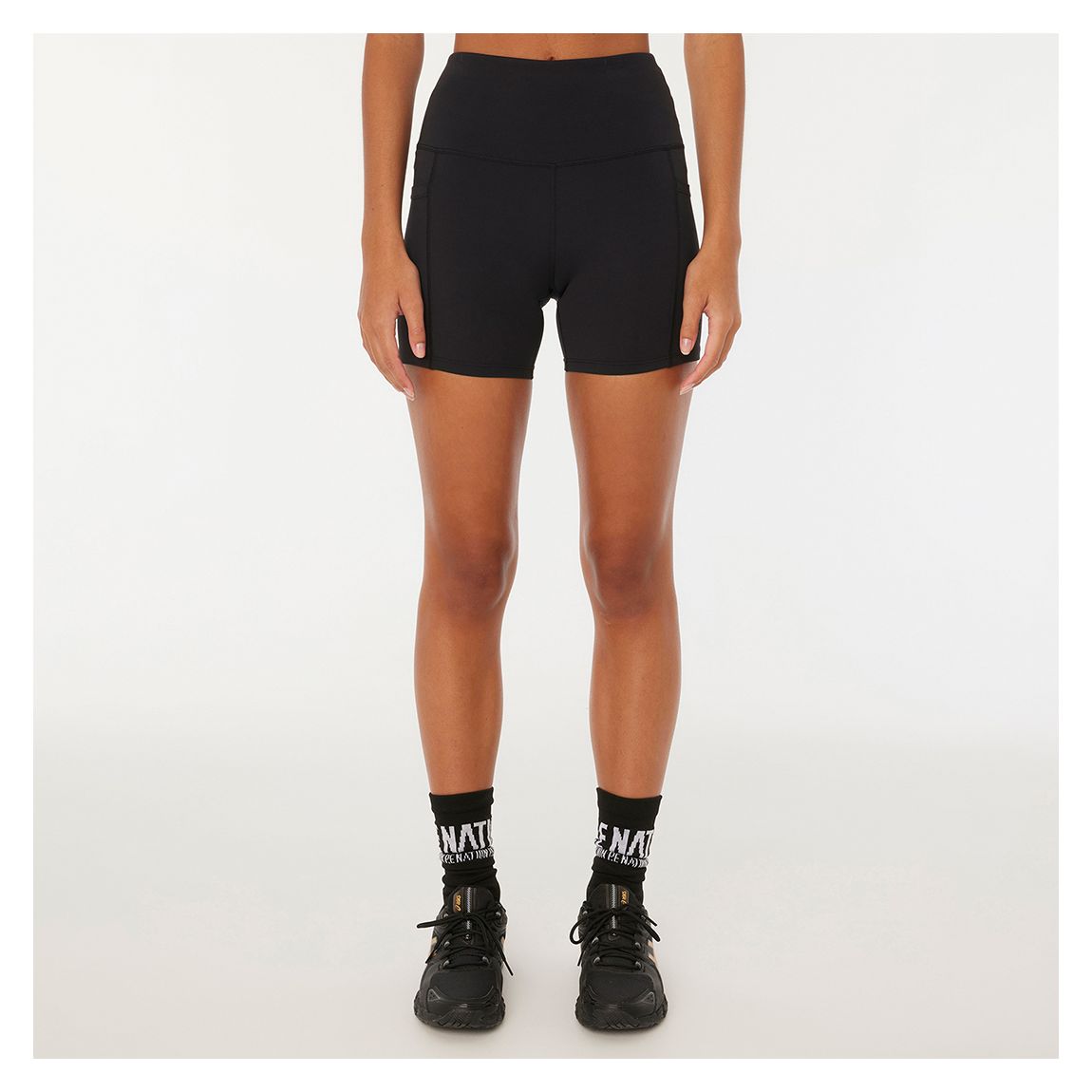 Black Recalibrate 5 Inch Bike Short main product photo