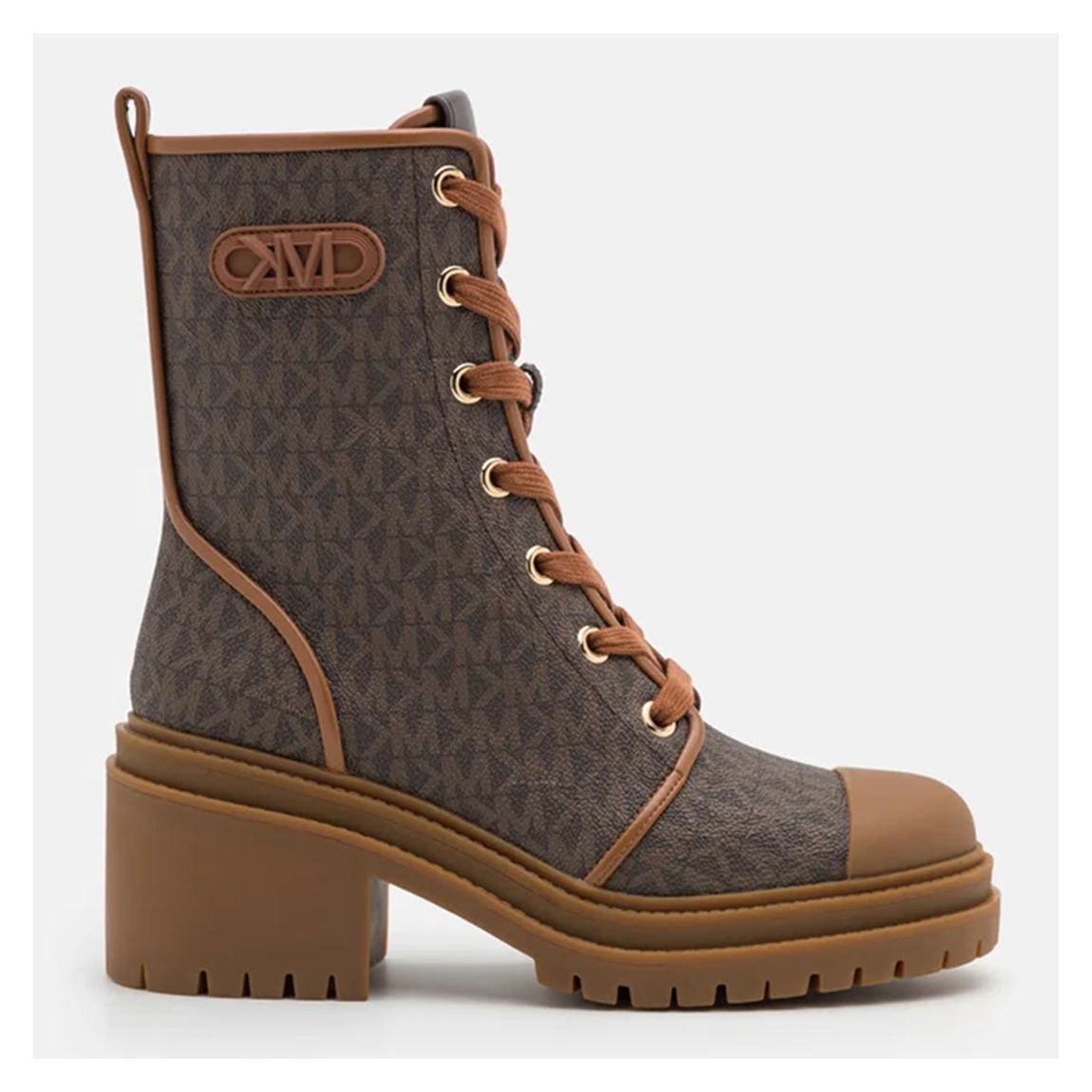Brown Hanley Heeled Long Boots main product photo