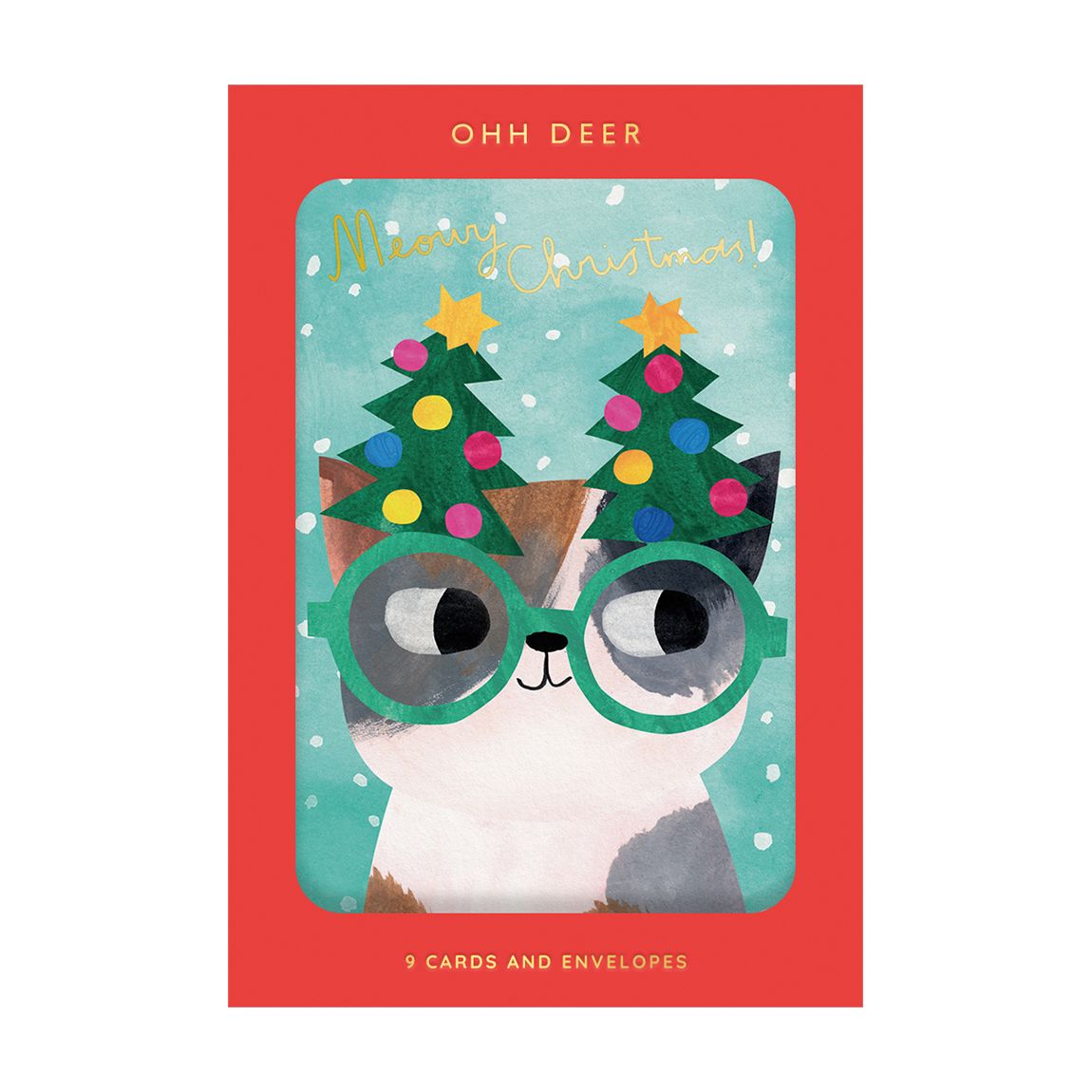 Christmas Cats, Pack of 18 Christmas Cards main product photo