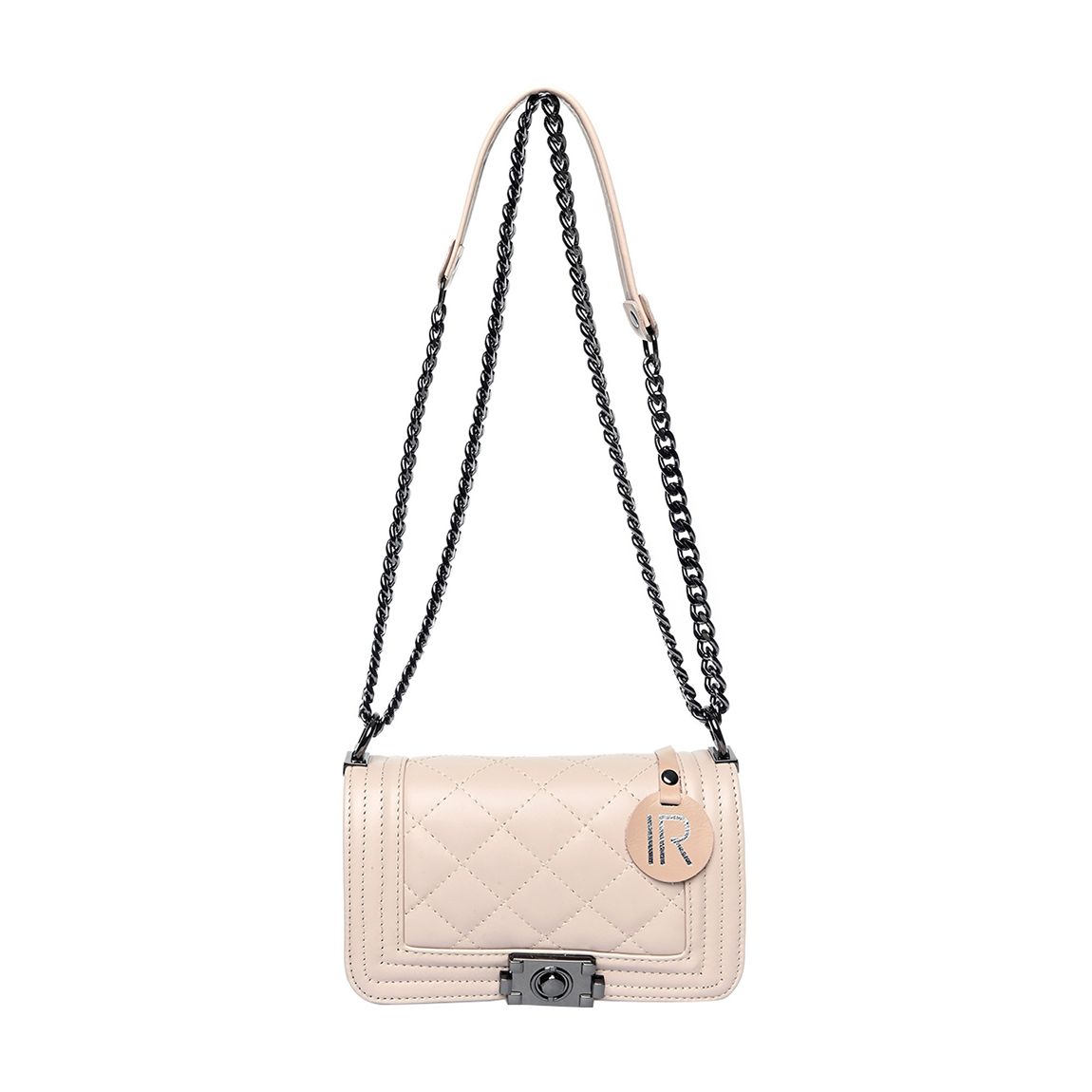 Pink Leather Shoulder Bag main product photo