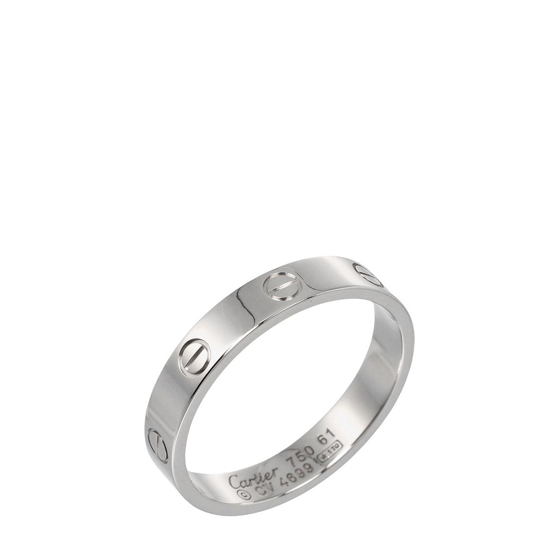 Silver Cartier Love Ring - AB main product photo