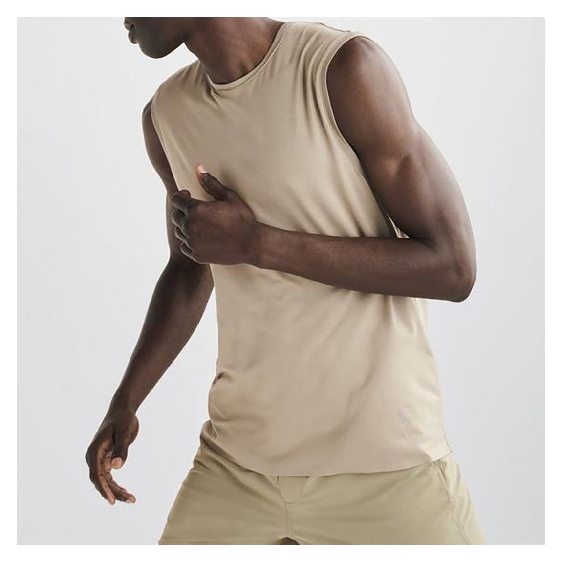 Beige Pursuit Haydon Tank Top main product photo