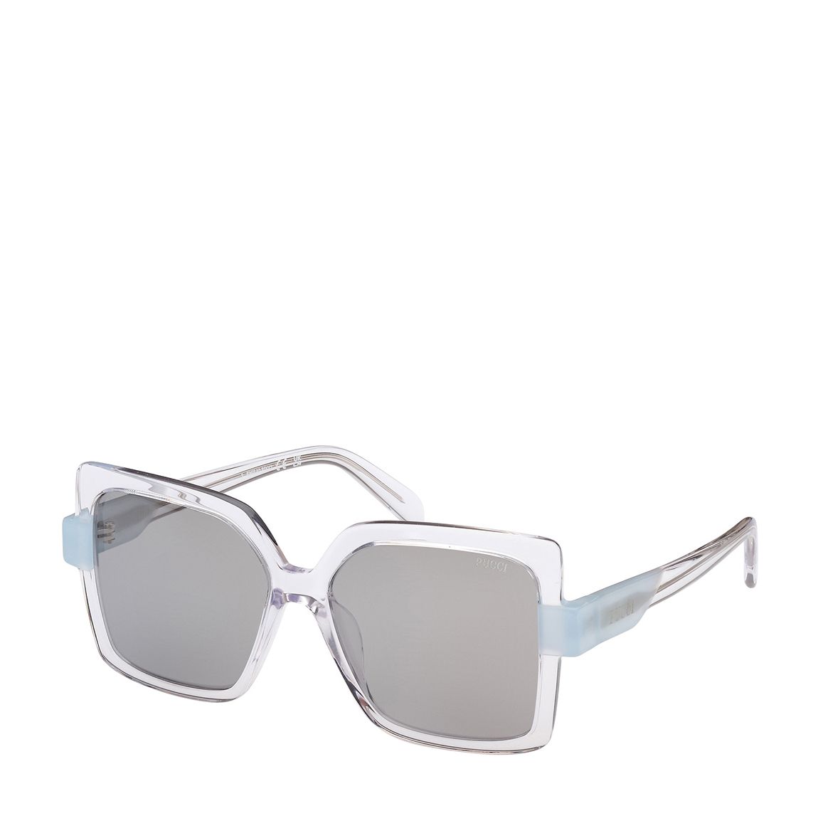 Crystal Smoke Mirror Sunglasses main product photo