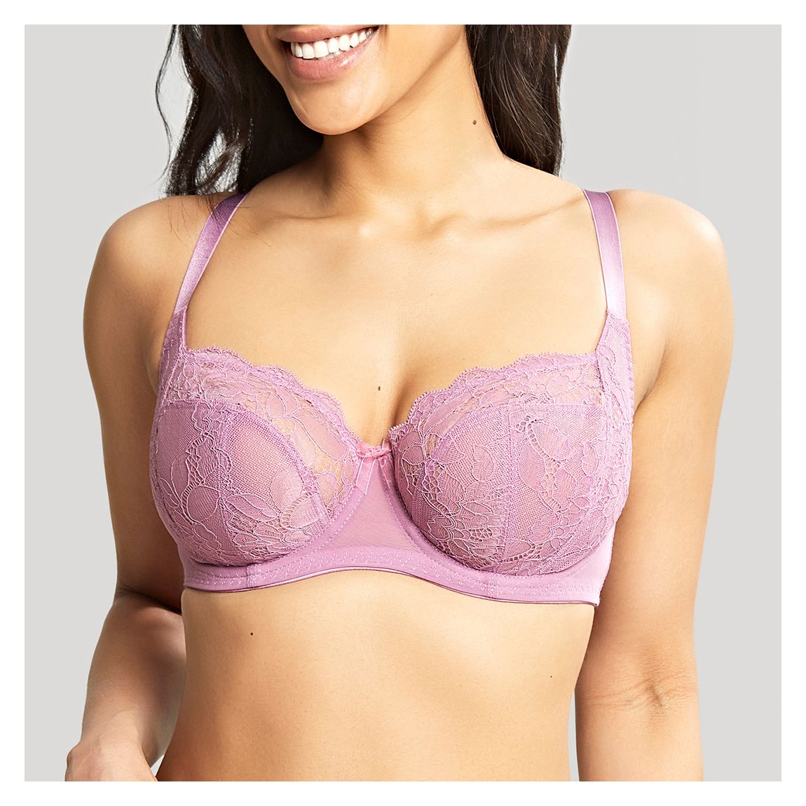 Pink Imogen Balcony Bra main product photo