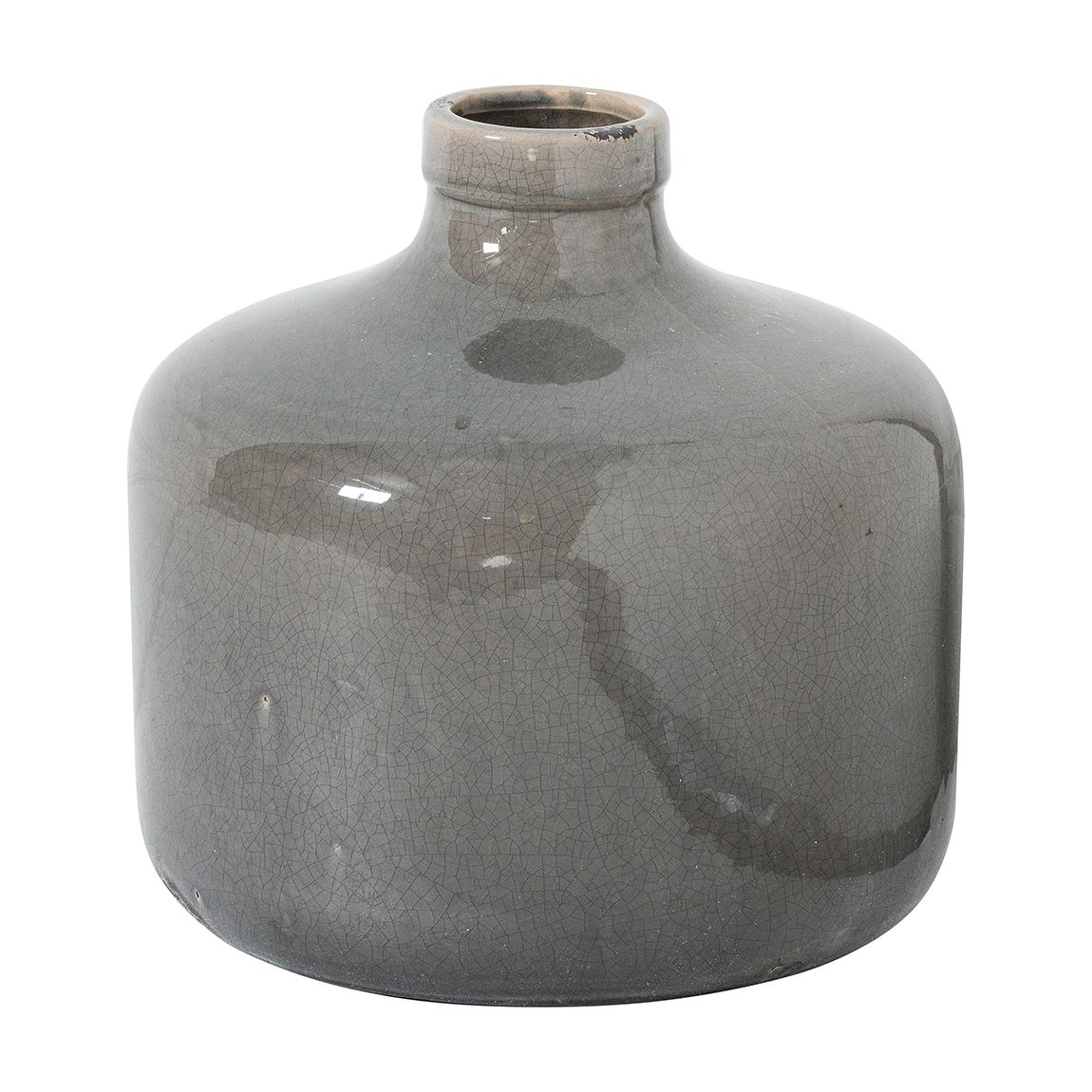 Garda Grey Glazed Chive Vase main product photo