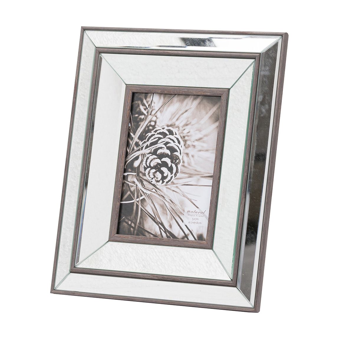Tristan Mirror And Wood 5X7 Frame main product photo