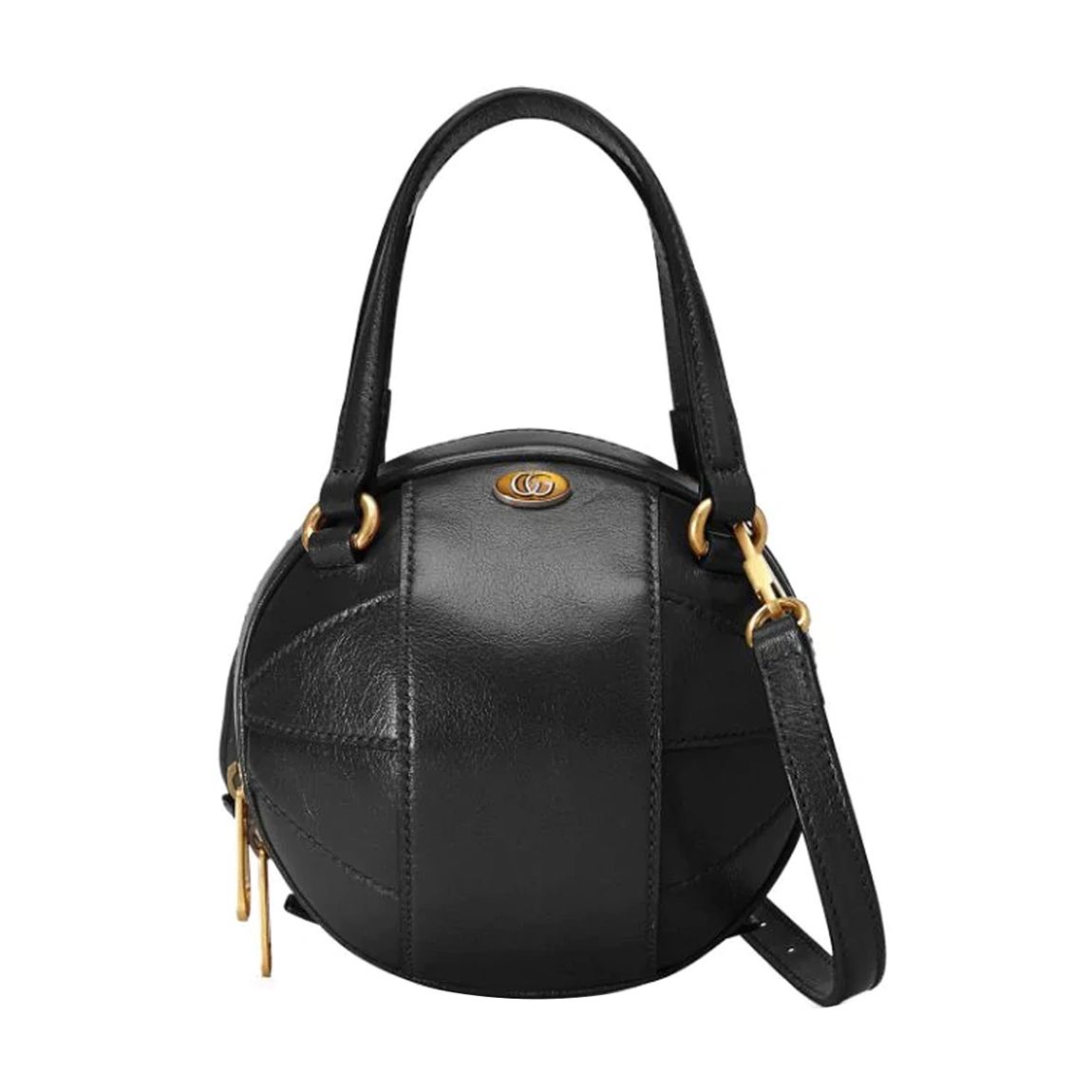 Gucci Black Basketball Shaped Mini Shoulder Bag main product photo