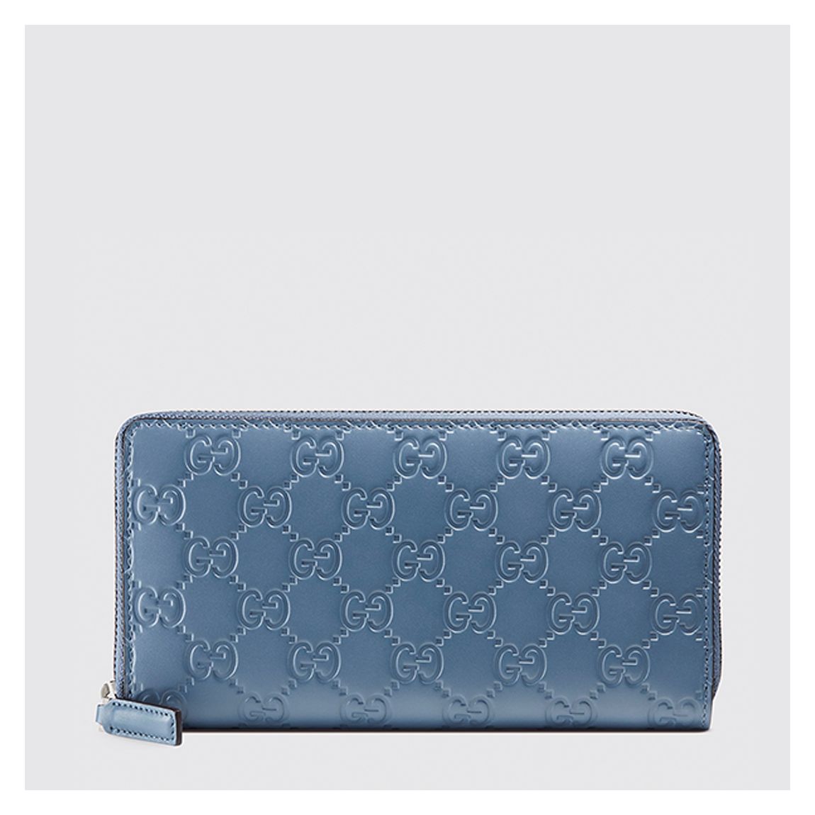 Gucci Blue Marmont Zip Around Wallet main product photo
