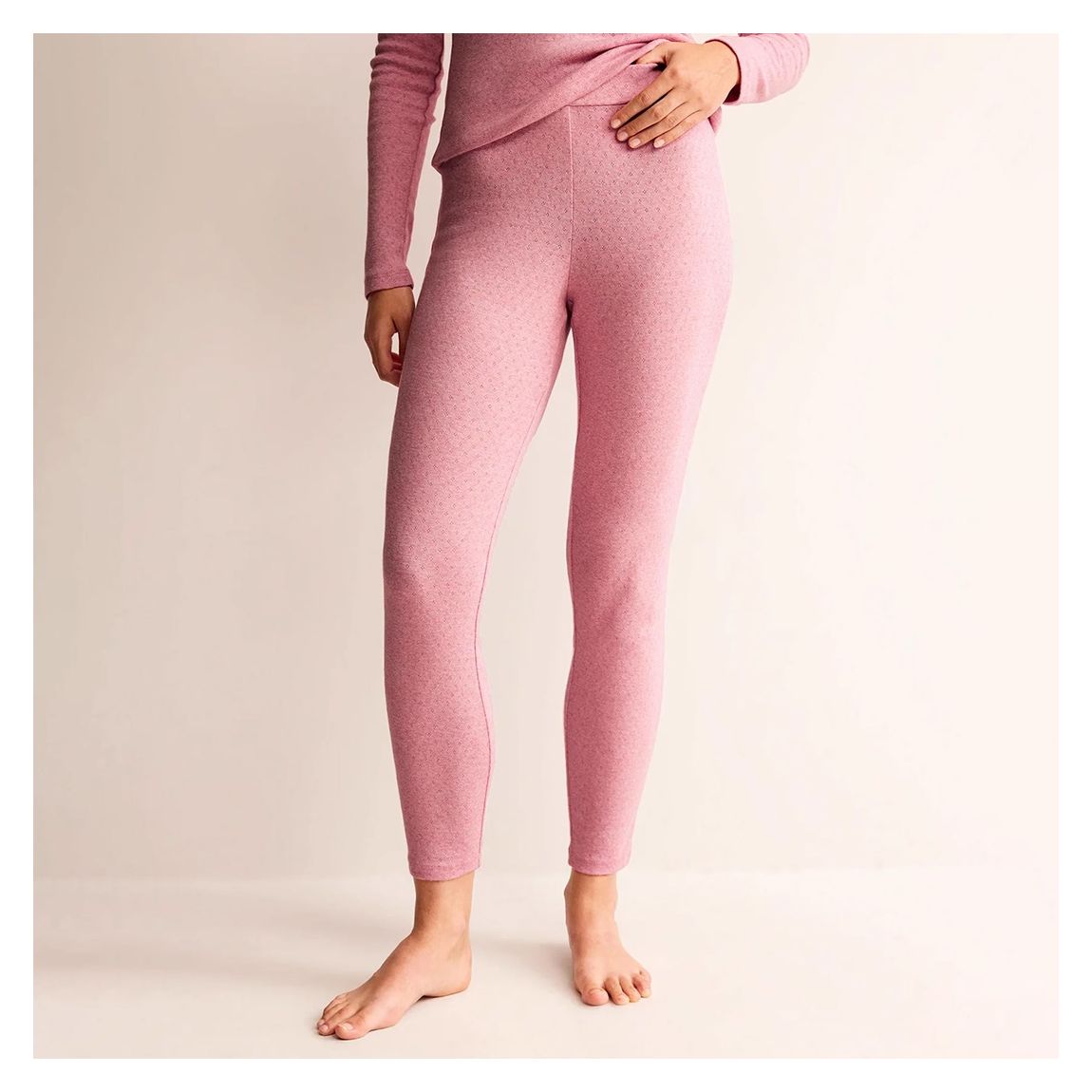 Pink Cotton Pyjama Leggings main product photo