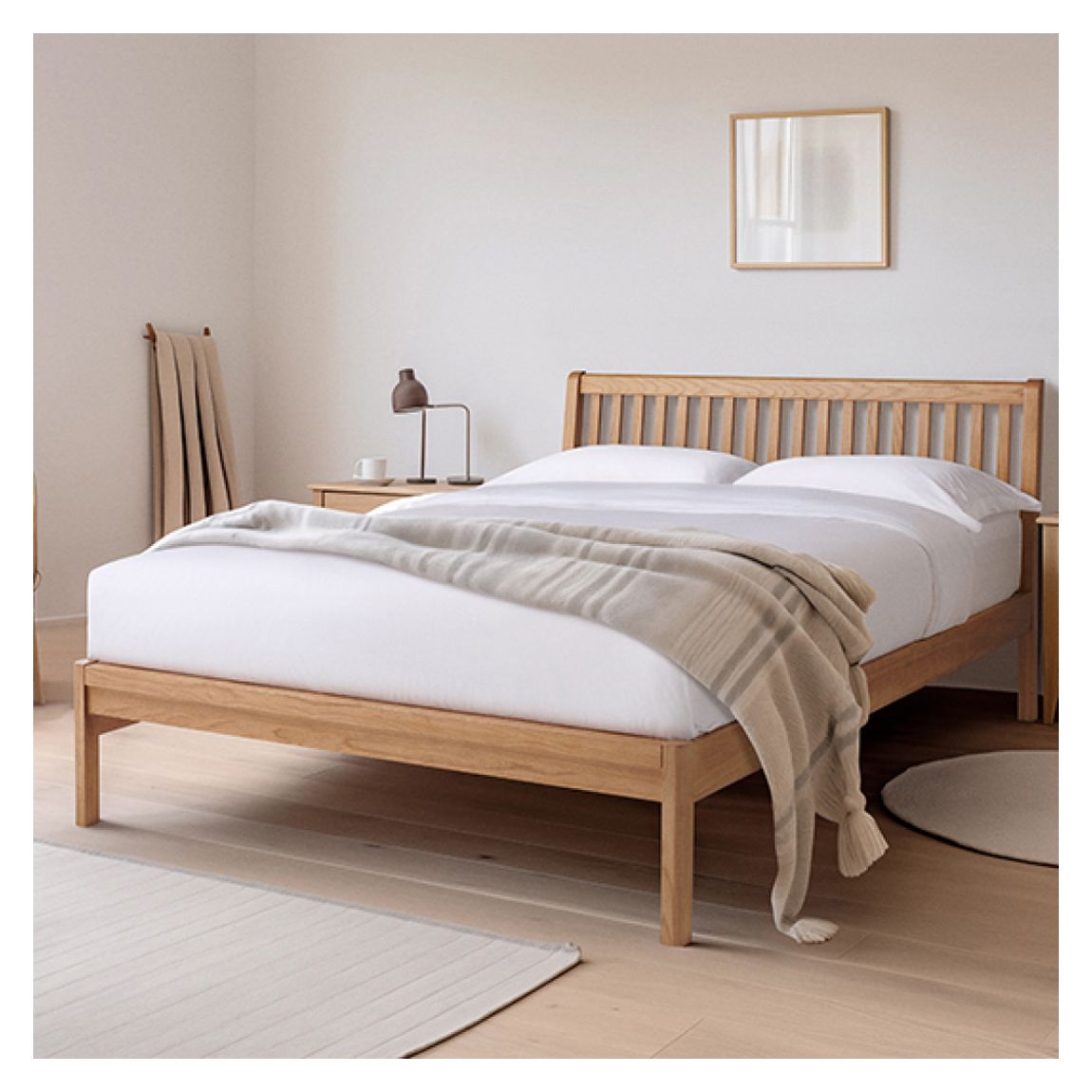 Sherwood Bedframe Ash, Double main product photo