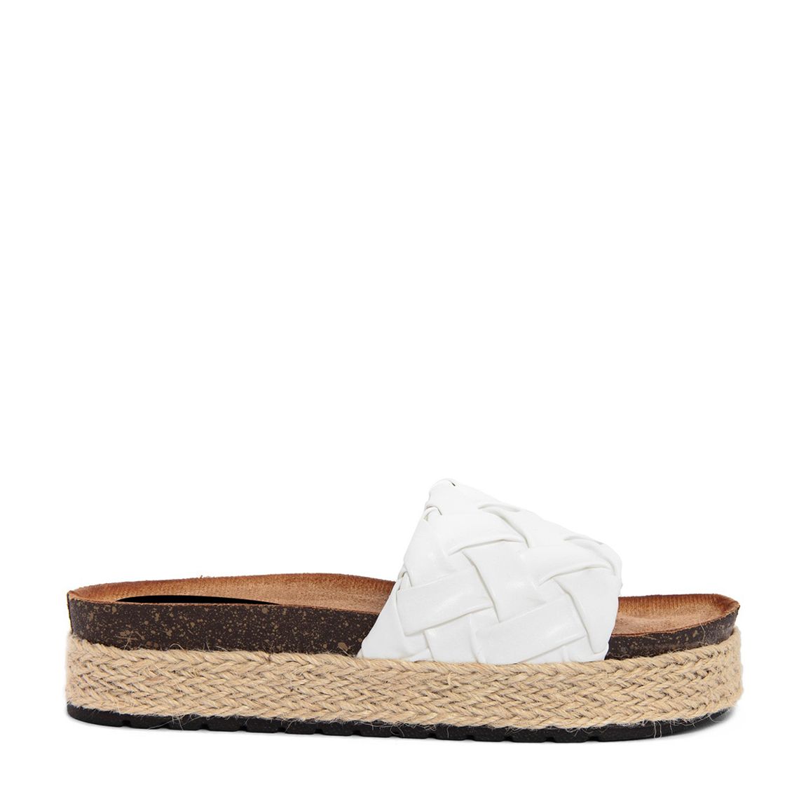 White Platform Sandal main product photo