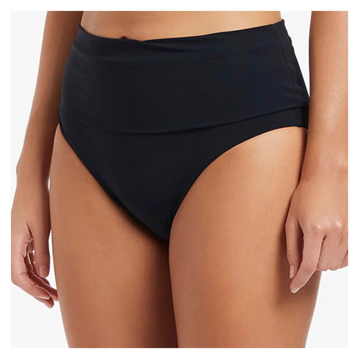 Navy Fold Down Bikini Brief main product photo