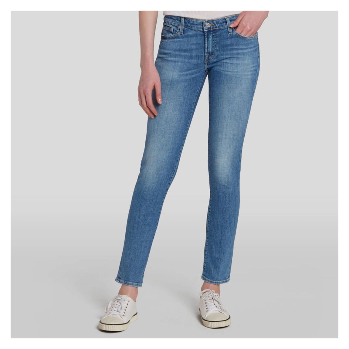 Light Blue Pyper Slim Stretch Jeans main product photo