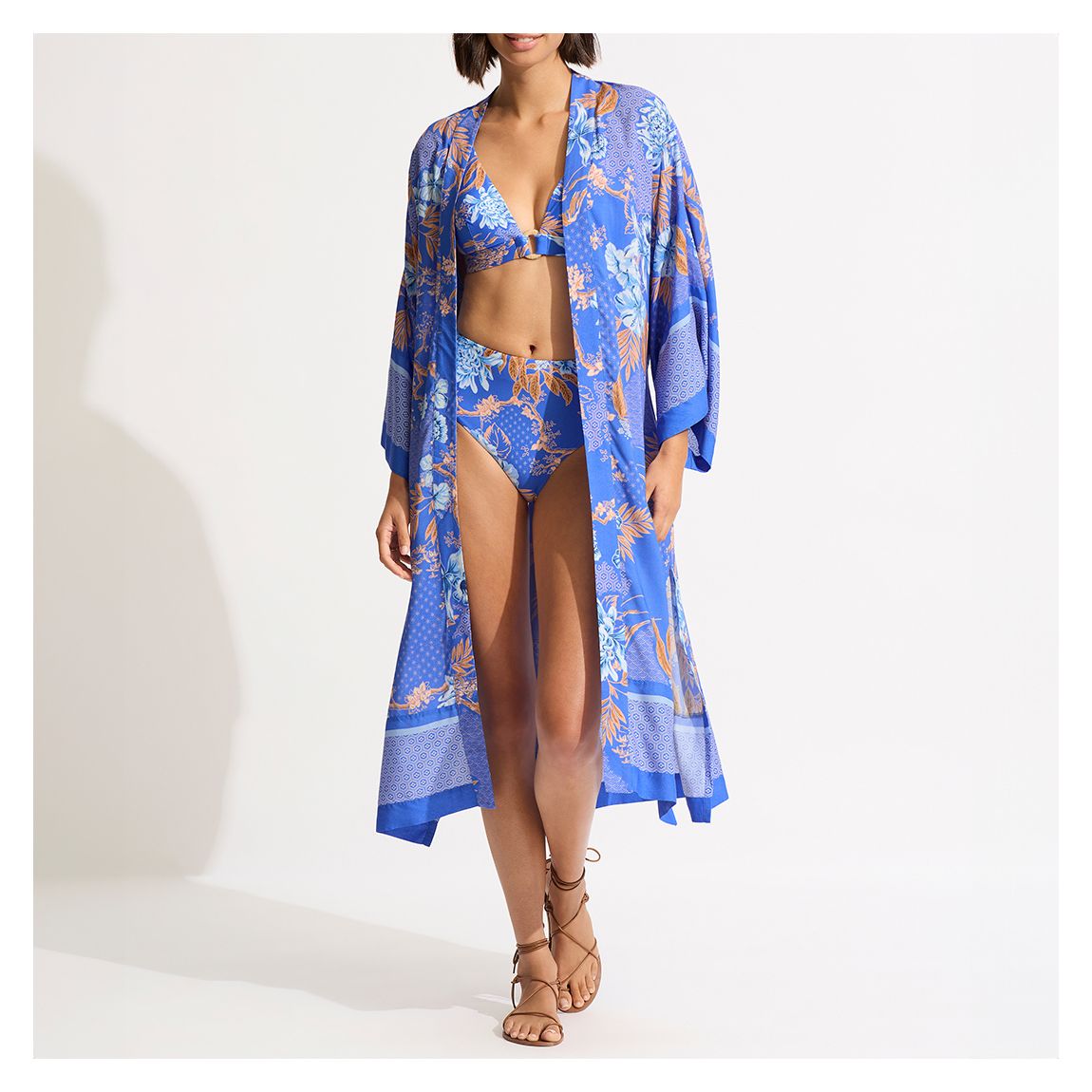 Azure Eden Kimono Jacket main product photo
