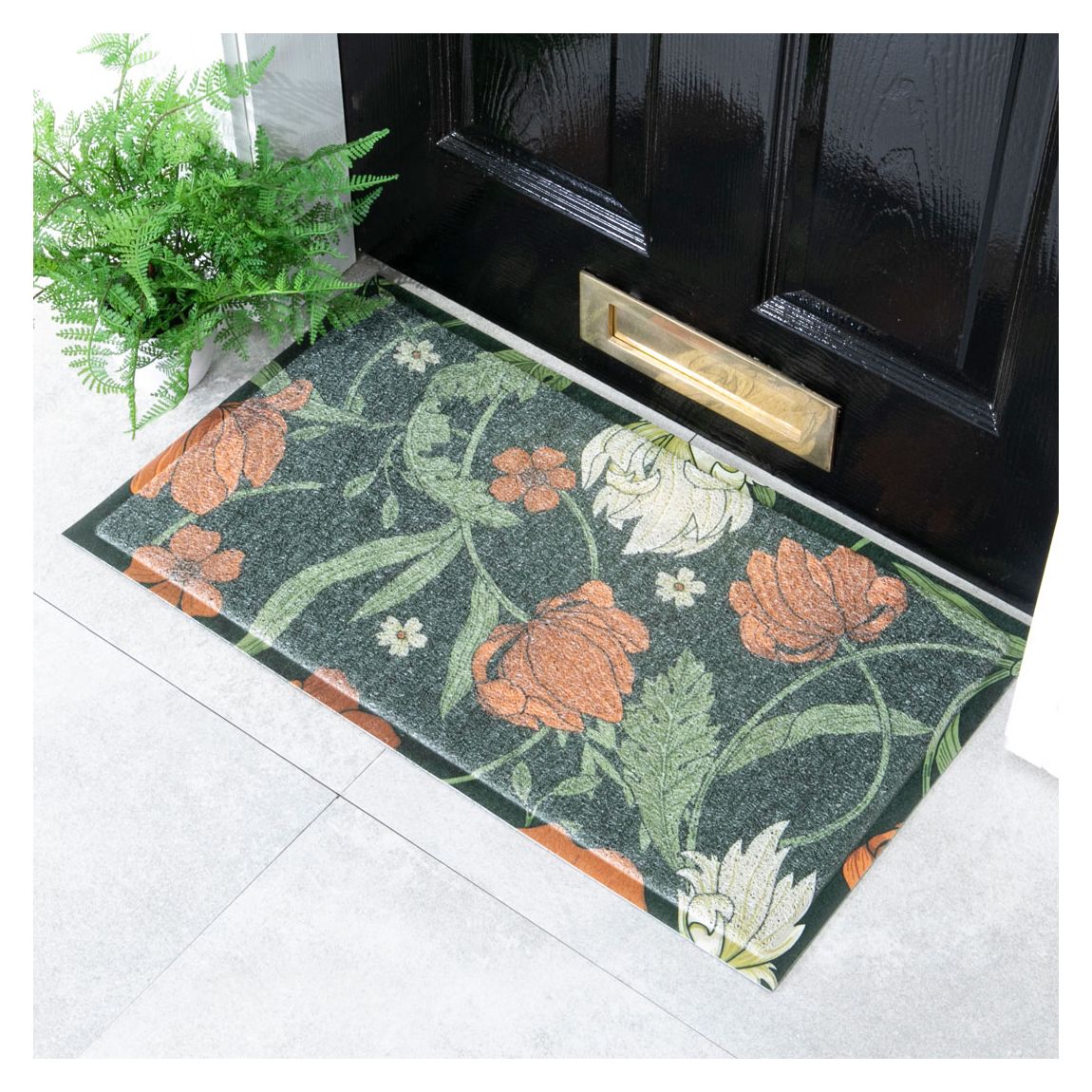 Rose Pattern Doormat (70 x 40cm) main product photo