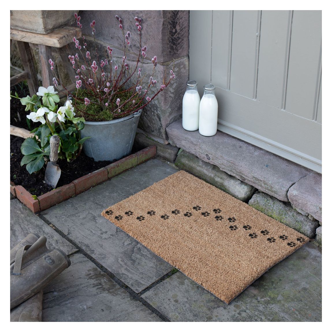 Paw Print Doormat main product photo