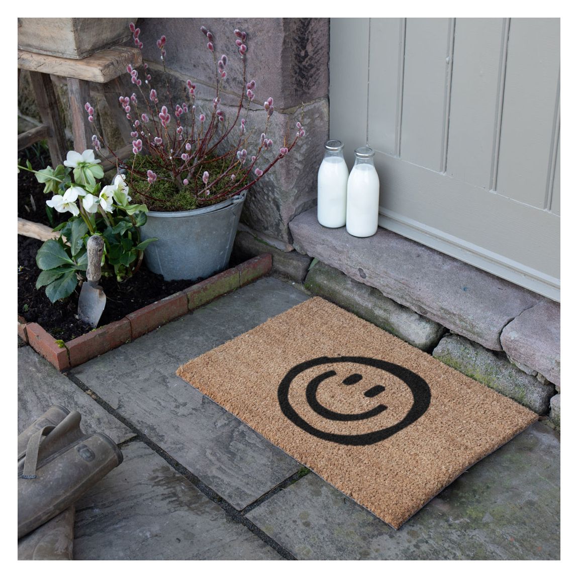 Smiley Doormat main product photo