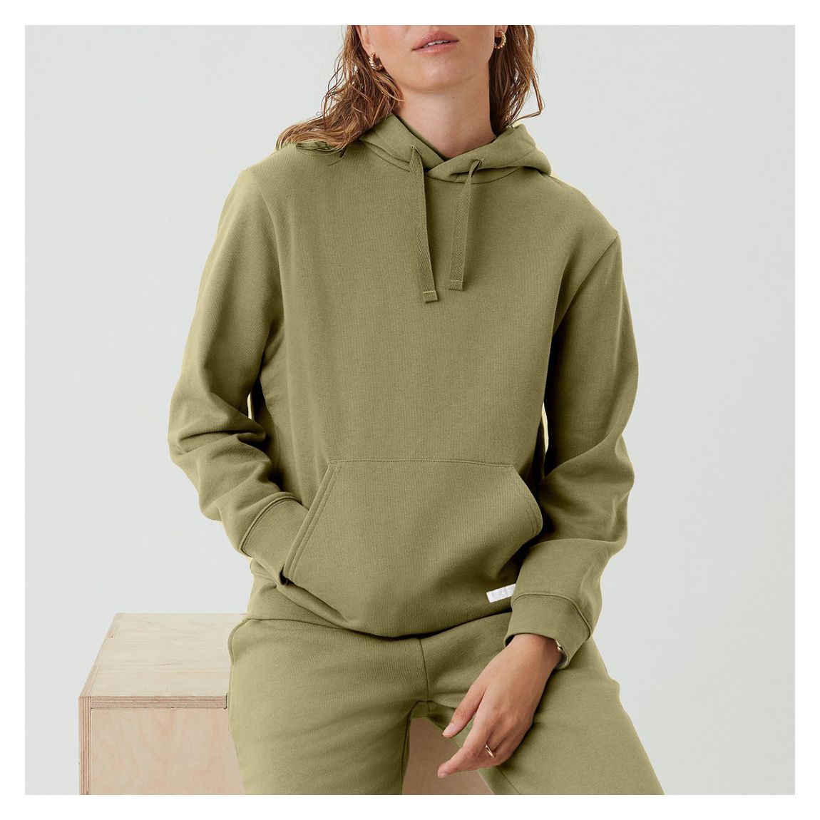 Green Centre Hoodie main product photo
