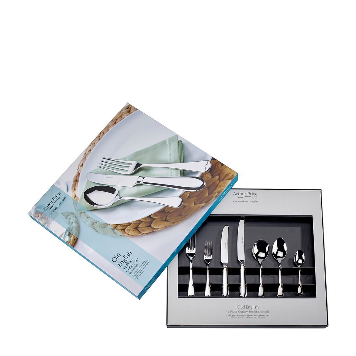 42 Piece Old English Cutlery Set main product photo