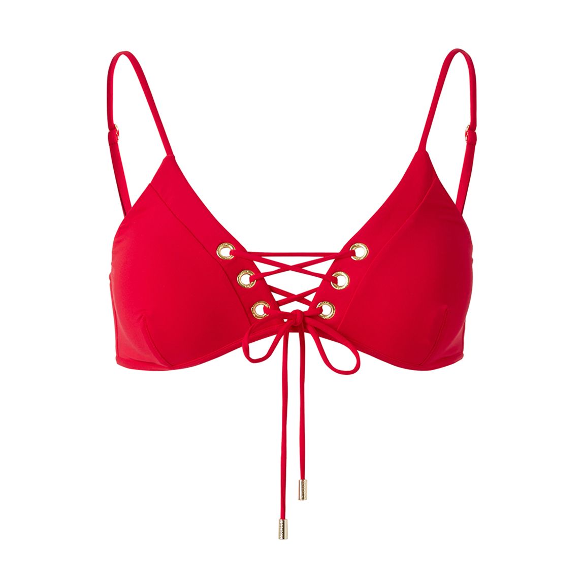 Red Marrakech Bikini Top main product photo