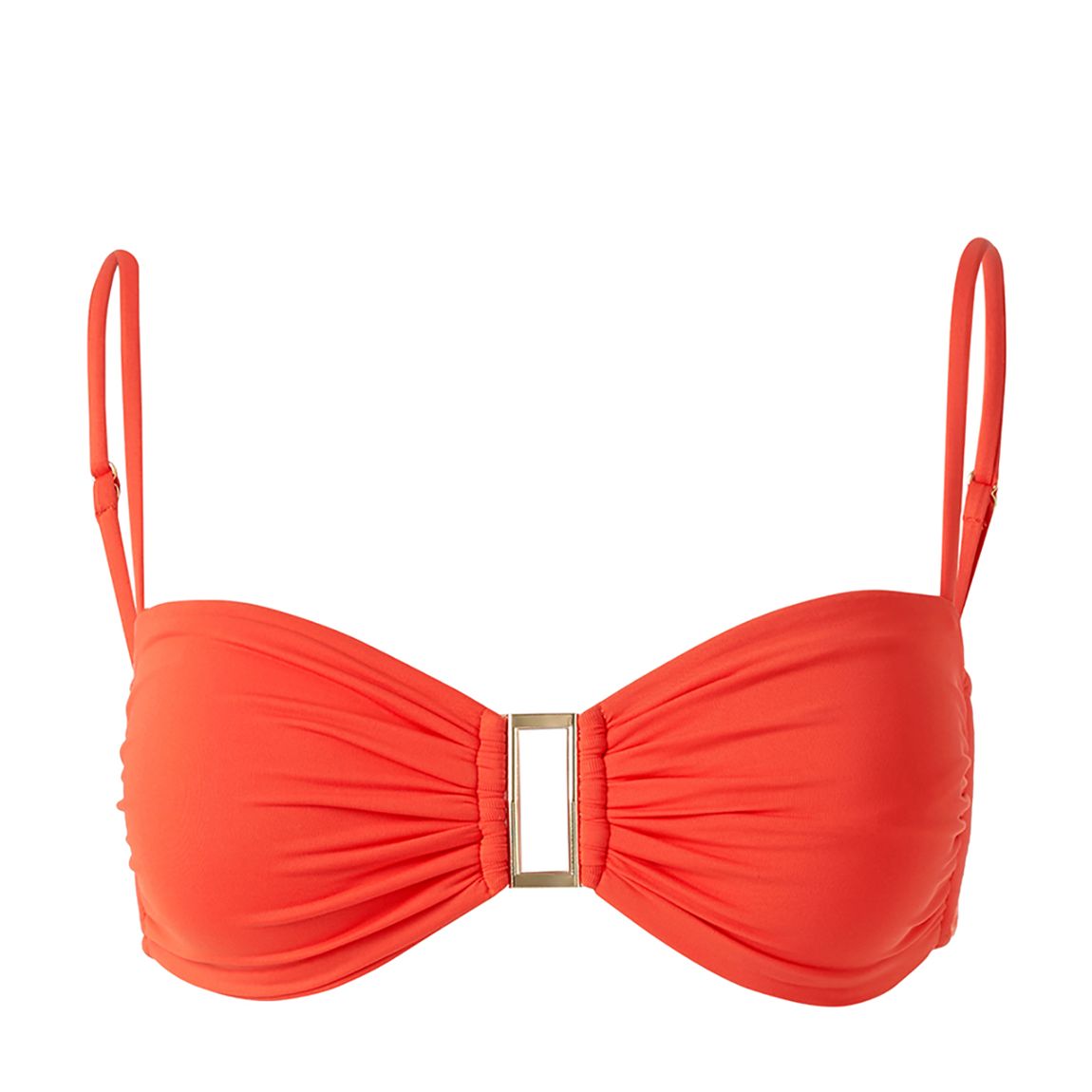 Orange Spain Apricot Bikini Top main product photo