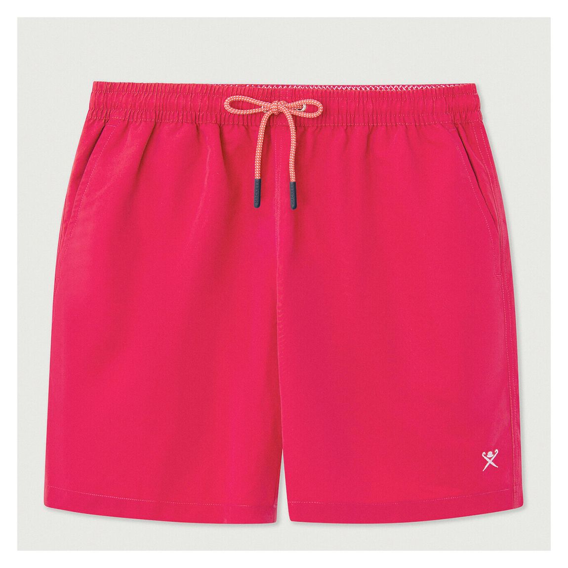 Pink Solid Colour Swim Shorts main product photo
