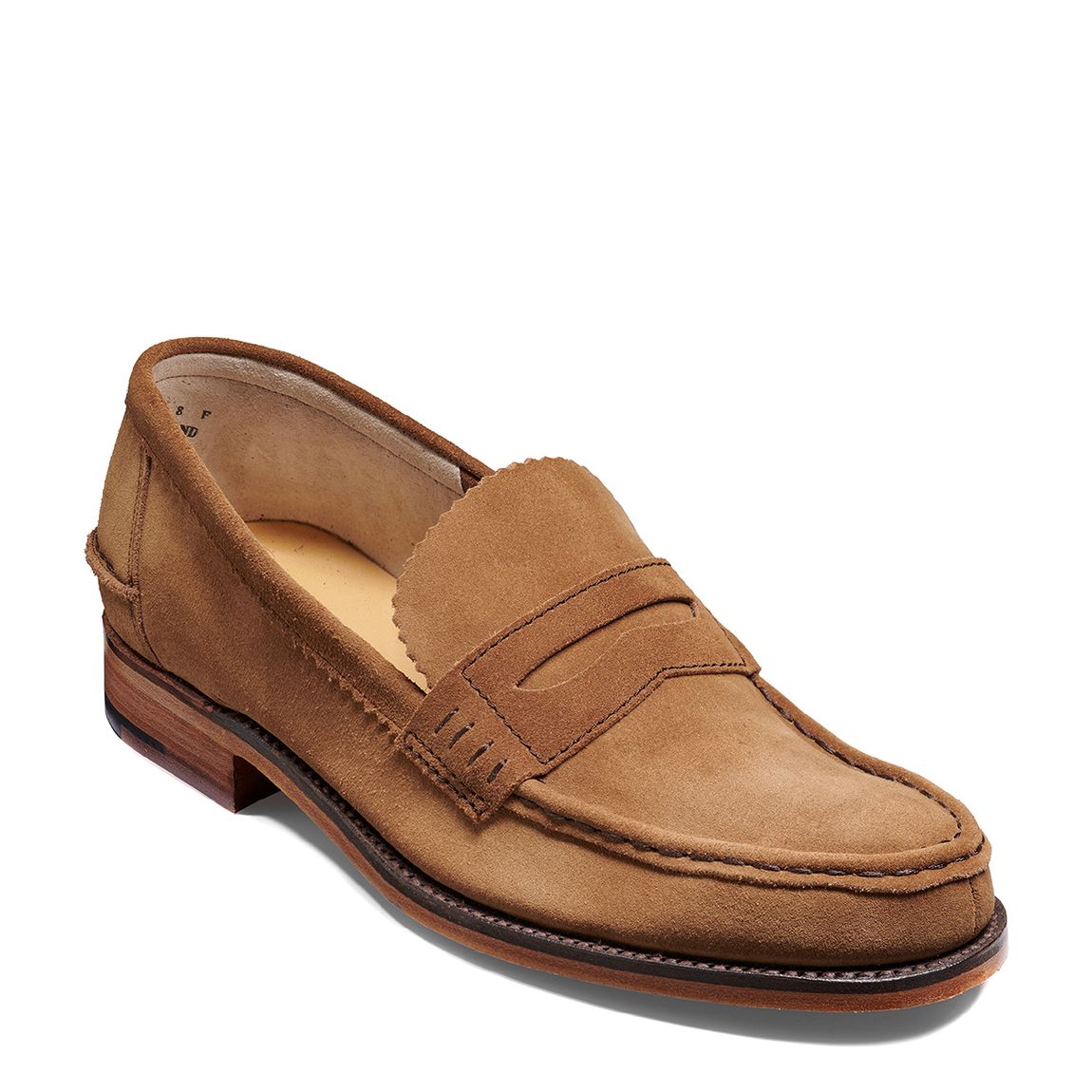 Biege Suede Caruso Loafers main product photo