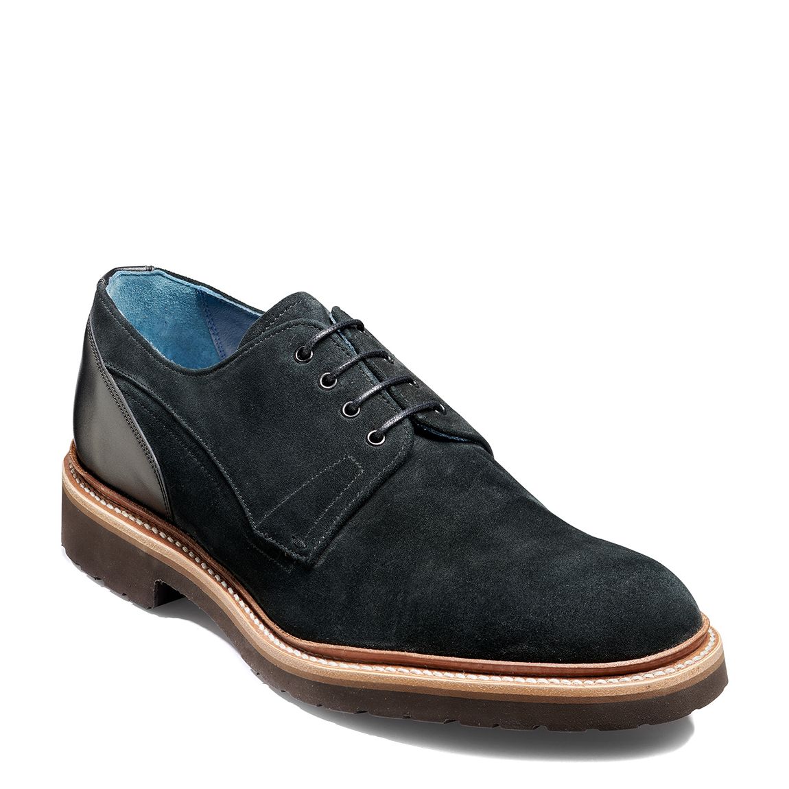 Black Suede Harlem Derby main product photo