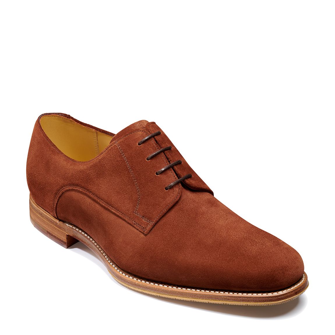 Brown Leather Ellon Derby Shoe main product photo