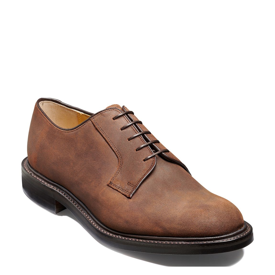 Brown Suede Nairn Derby Shoe main product photo