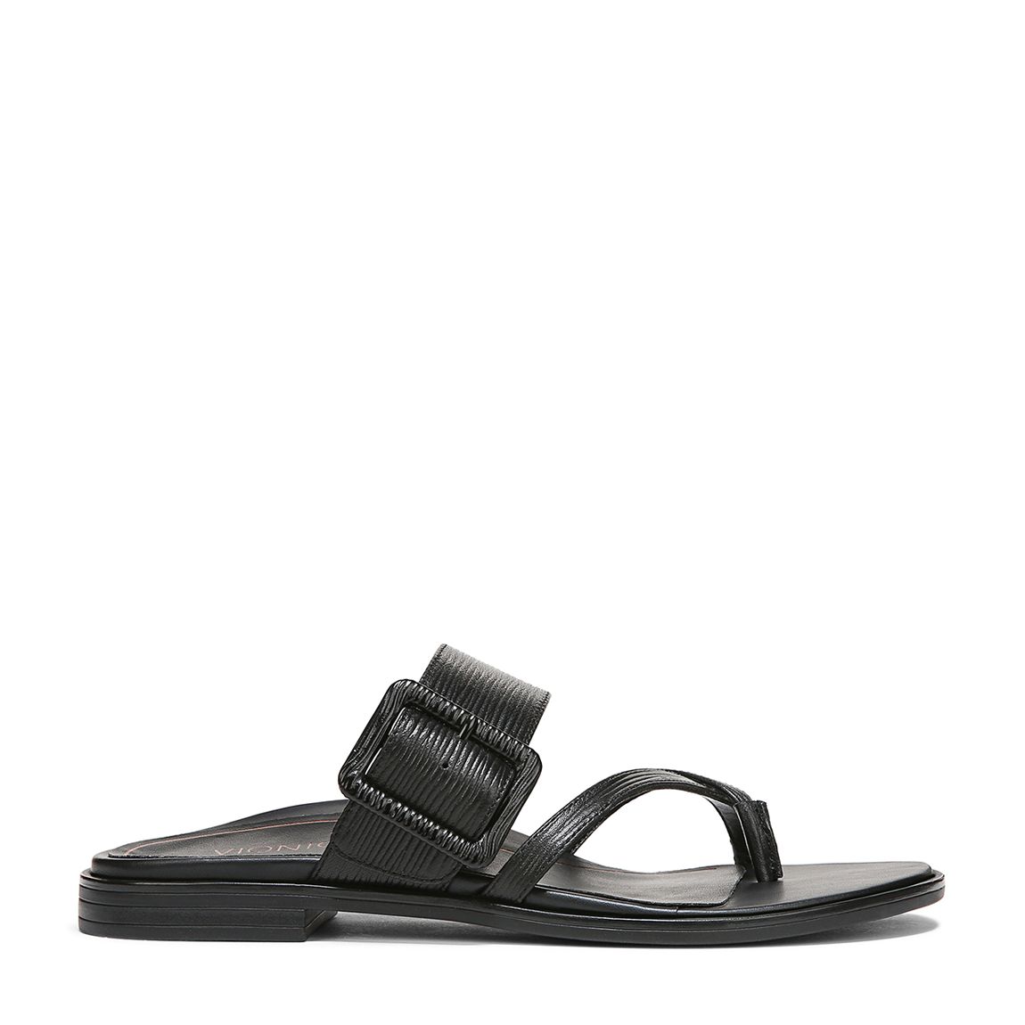 Black Leather Julep Trainer main product photo