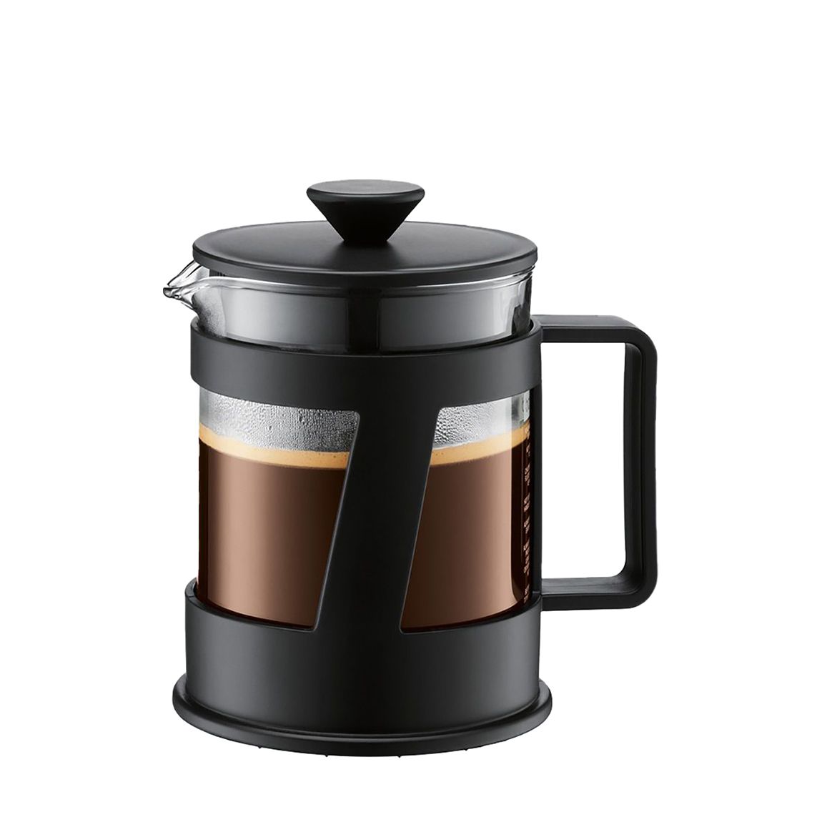 Black Crema Coffee Maker 4 cup, 0.5 l, 17 oz main product photo