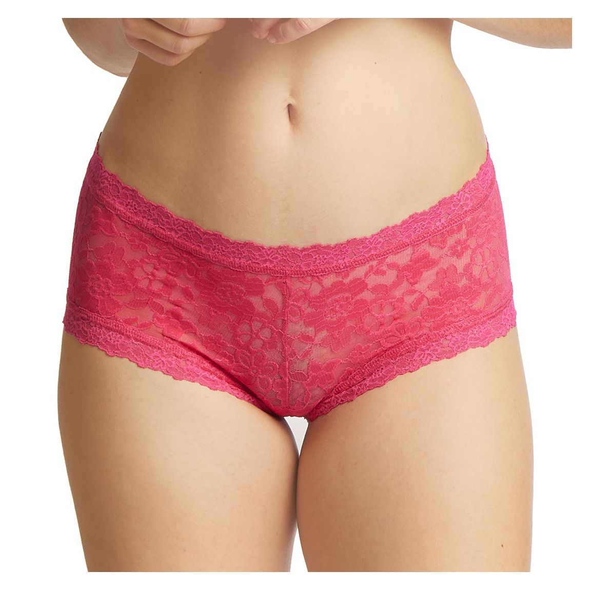 Pink Daily Lace Boyshort Brief main product photo