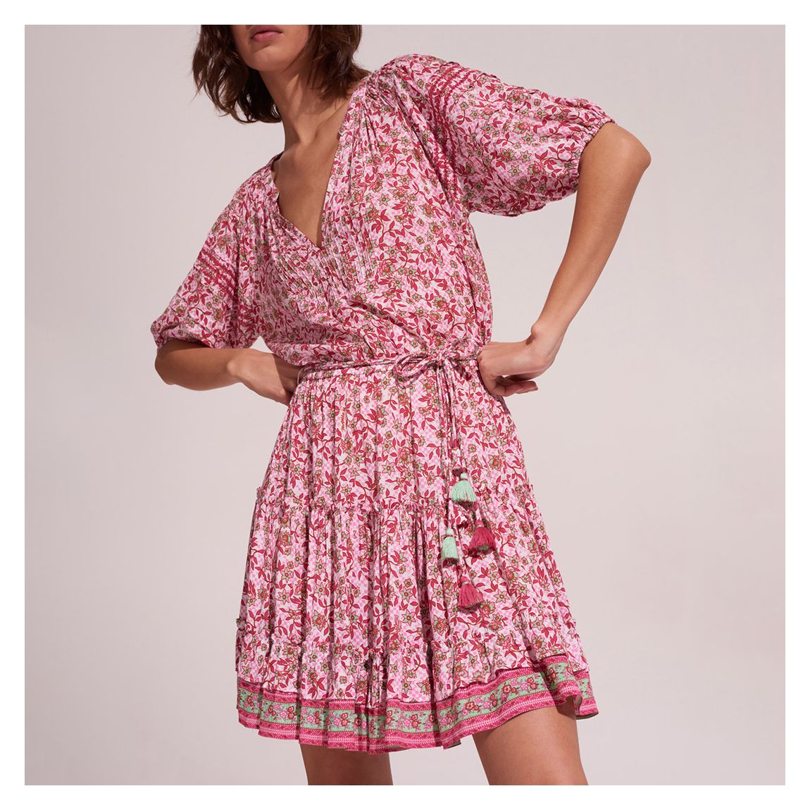 Pink Blossom Bona Mini Dress main product photo