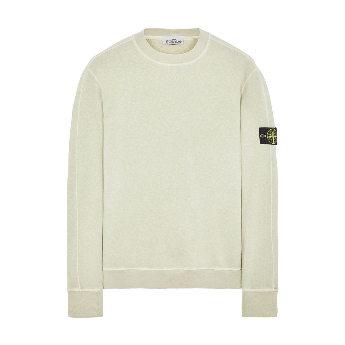 Pistacchio Crewneck Fleece Cotton Sweatshirt main product photo
