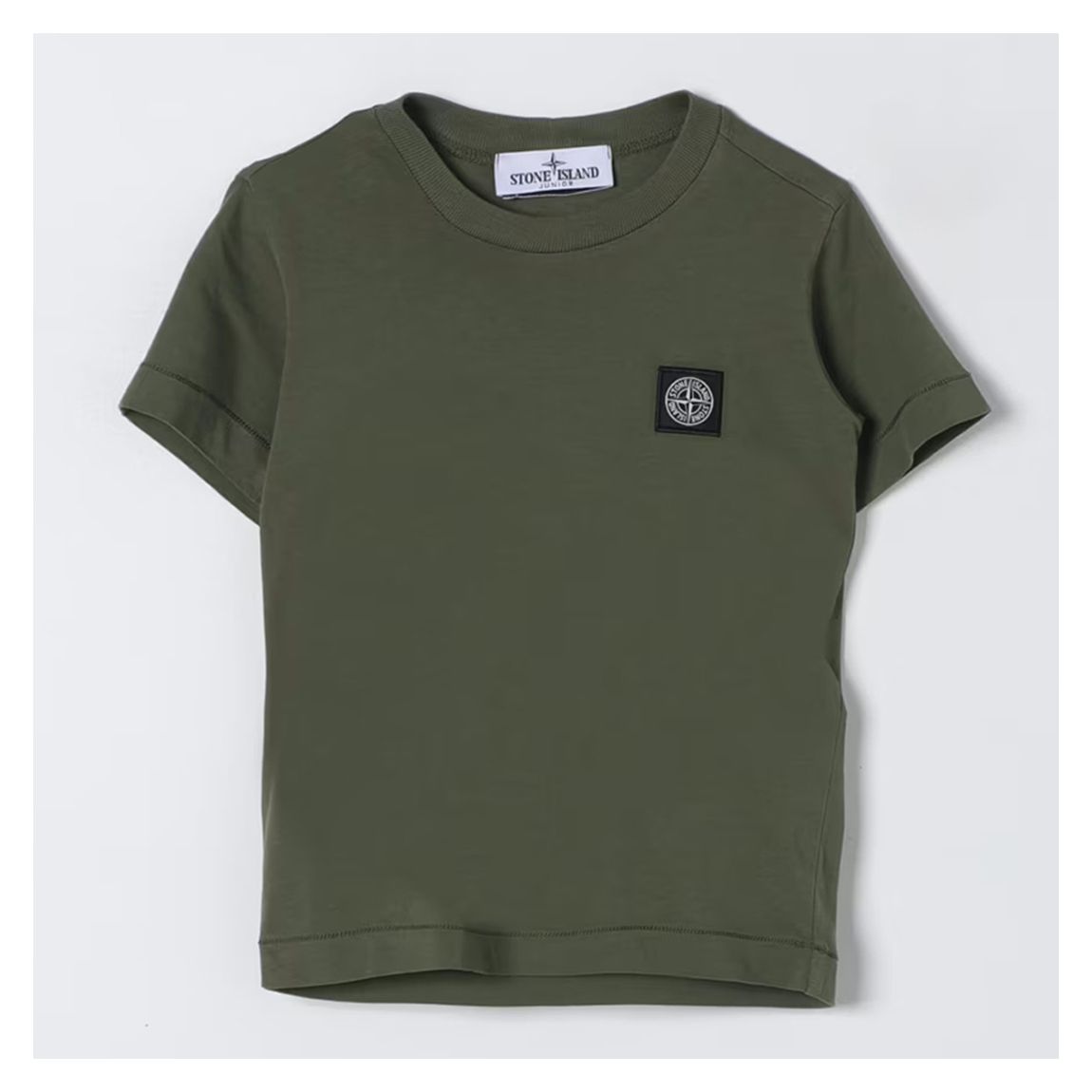 Green Patch Logo Cotton Jersey T-Shirt main product photo