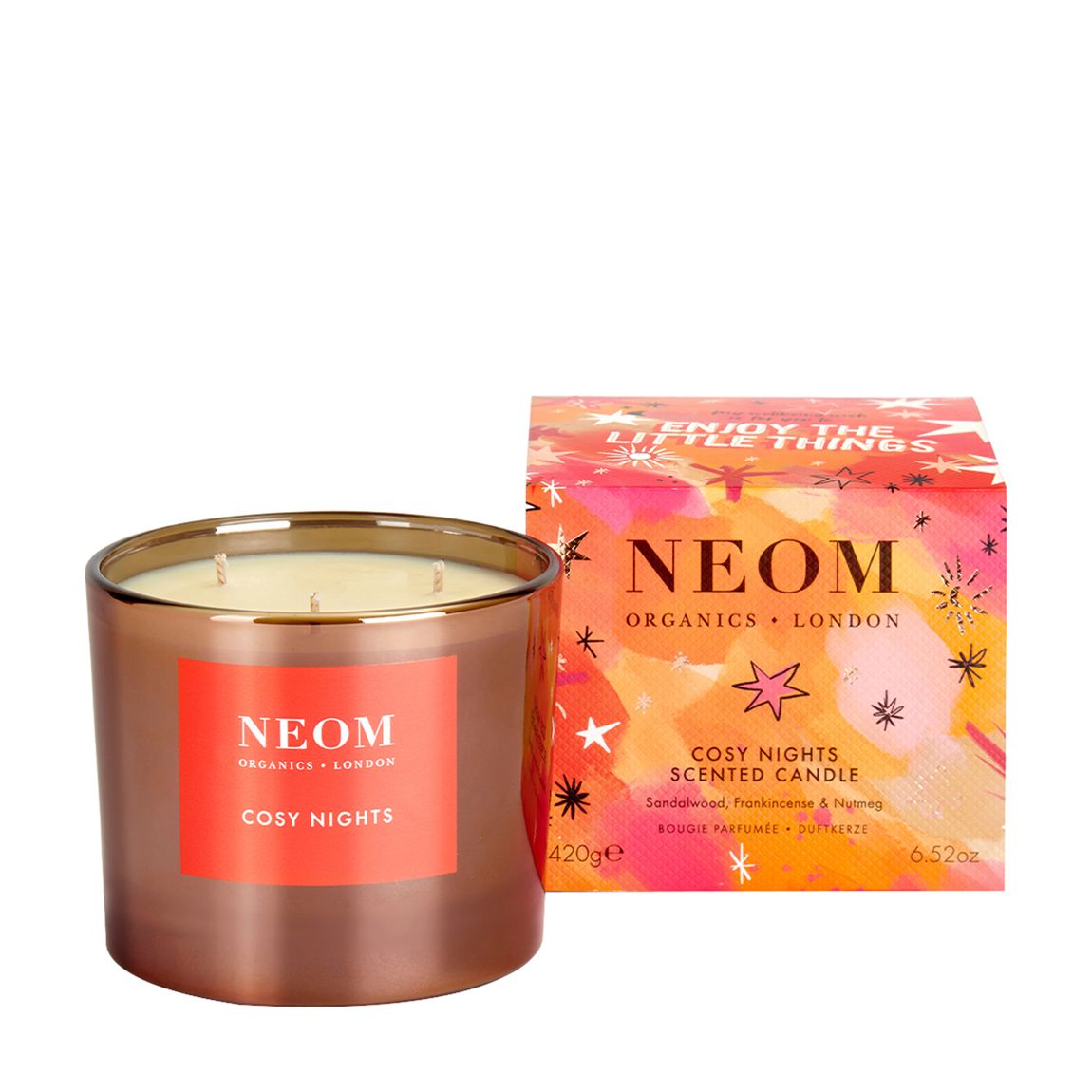 Cosy Nights 3 Wick Candle 420g main product photo