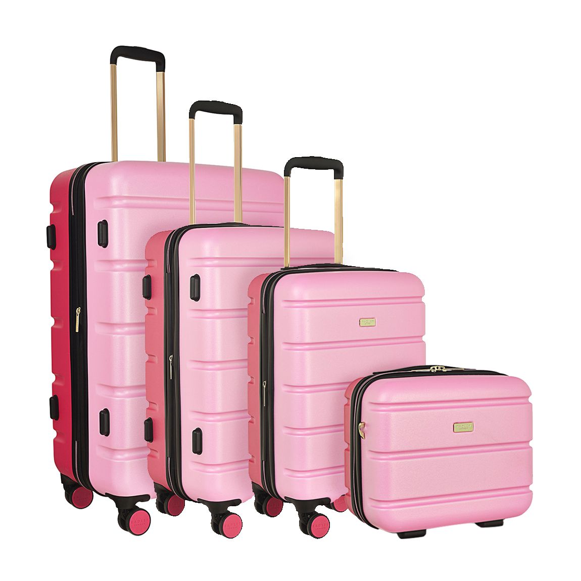 Pink Lexington Luggage Set main product photo