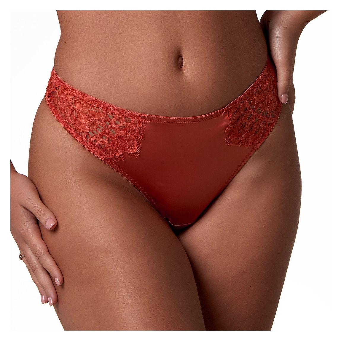 Brique String Lace Brief main product photo