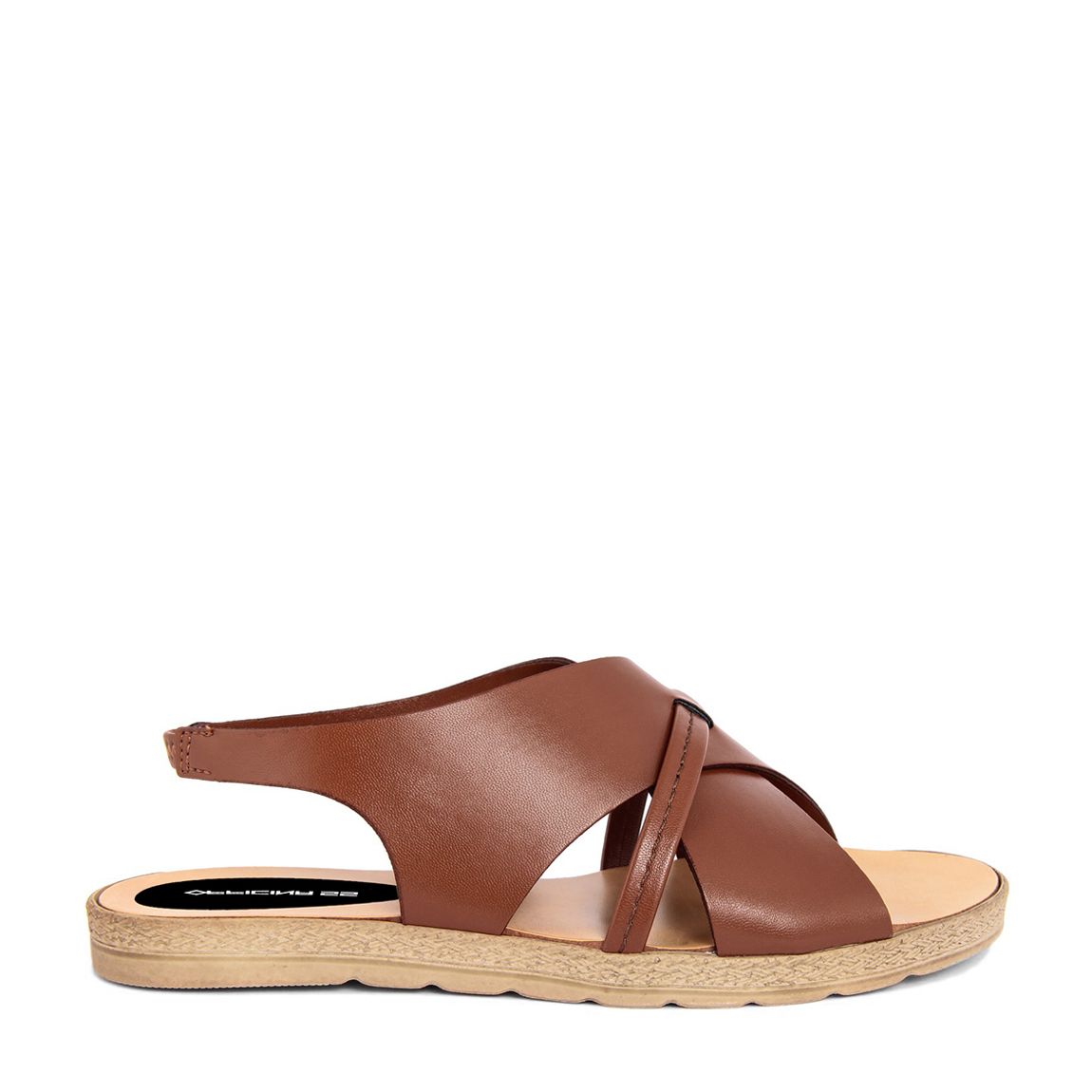 Brown Flat Sandal main product photo