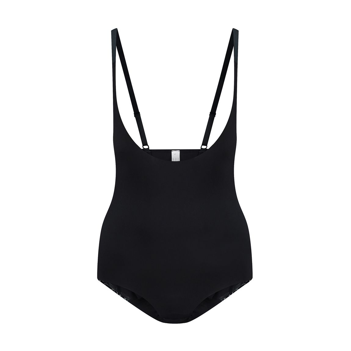Black Sculpting Open Bust Dress main product photo