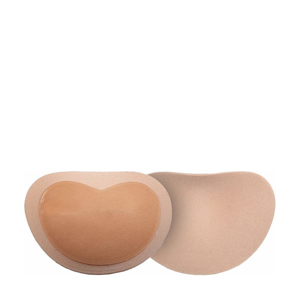 Clear Adhesive Half Push Up Pads Beige main product photo