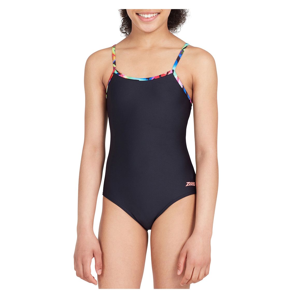 Black Classicback Girls Swimsuit main product photo