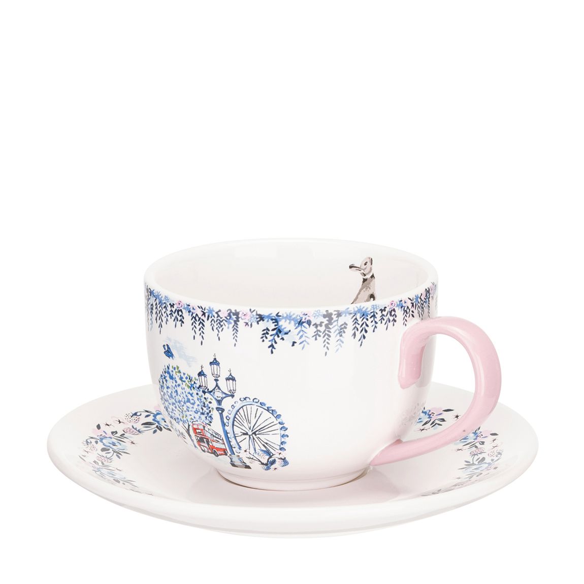 London Tea Cup & Saucer main product photo